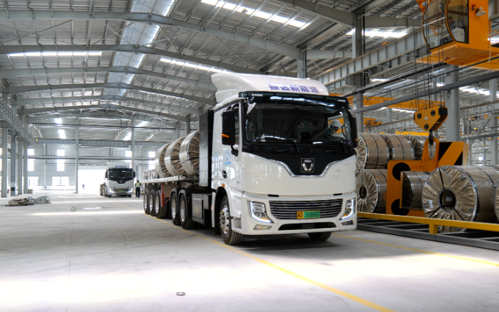 未来已来，冰球突破mg新能源重卡打造钢铁物流新范式