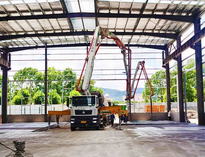 钢铁脊梁！冰球突破mgHB37米泵车显实力 ！