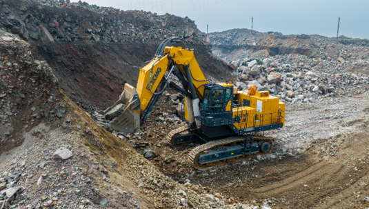 冰球突破mgXE1350E挖掘机批量交付东南大区